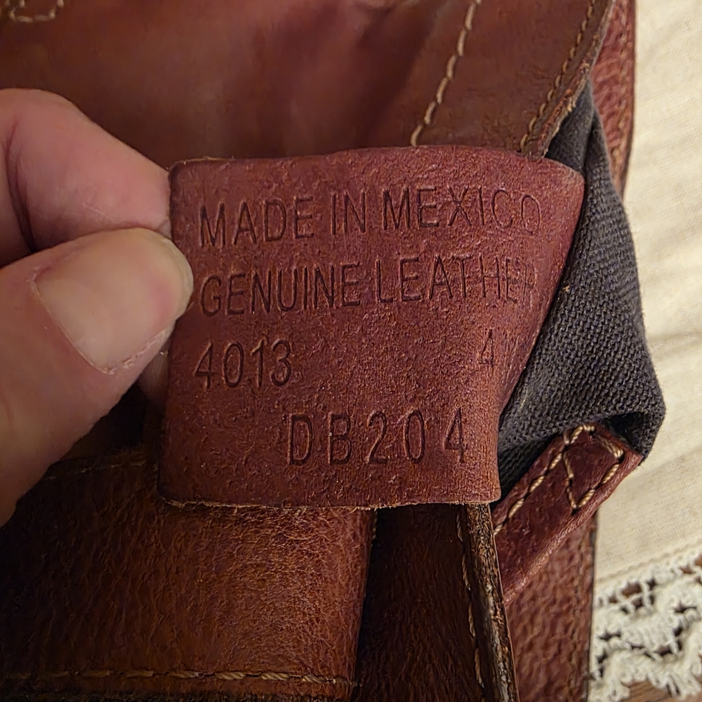 Frye Brick Red Leather Shoulder Bag - Picture 7 of 7